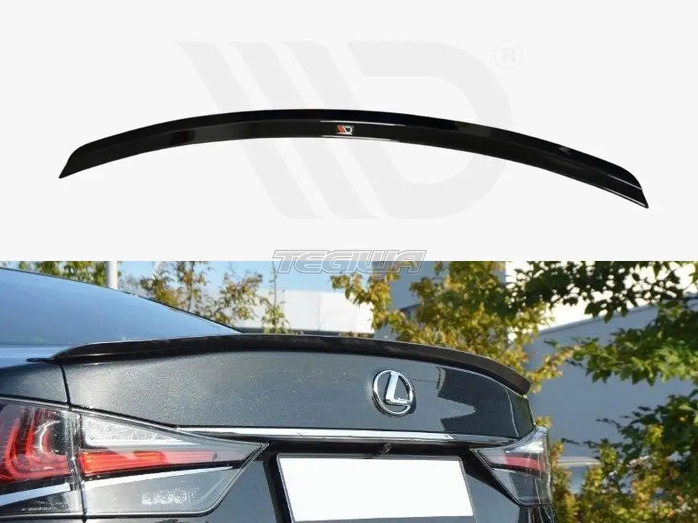 Maxton Design Spoiler CAP Lexus GS MK4 Facelift T