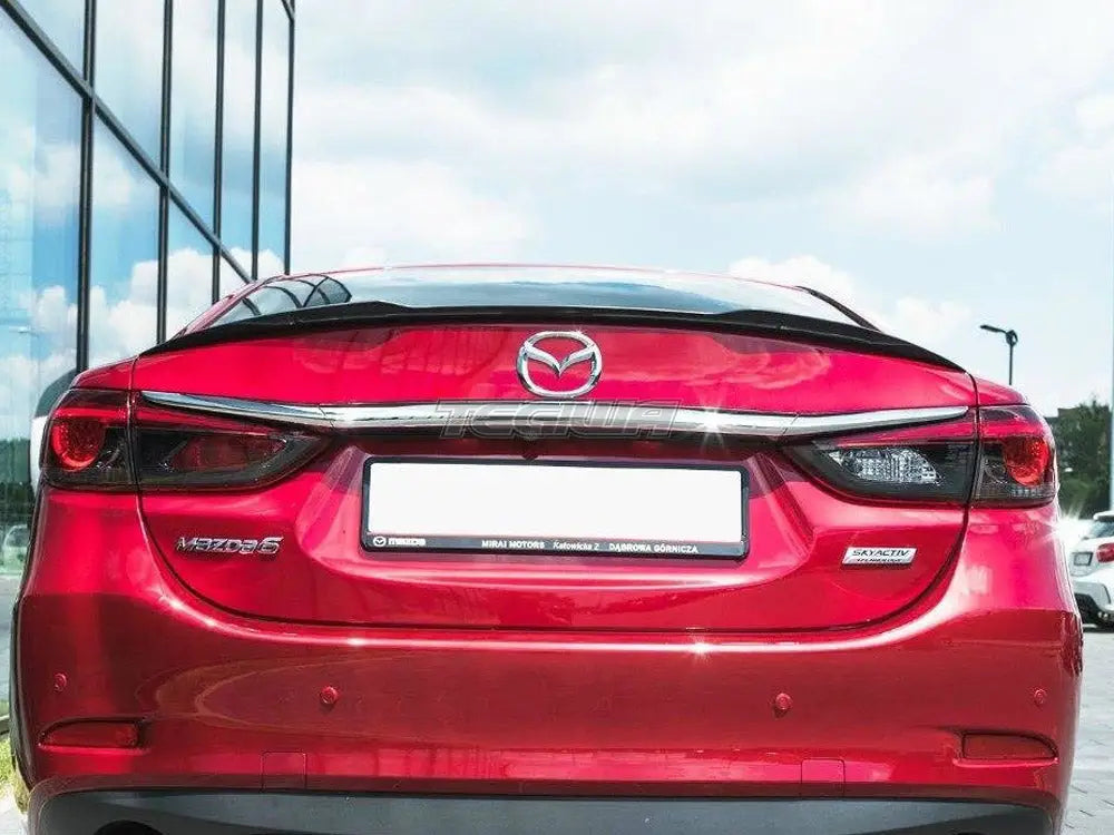 Maxton Design Spoiler CAP Mazda 6 GJ MK3 Facelift 2014- 2017