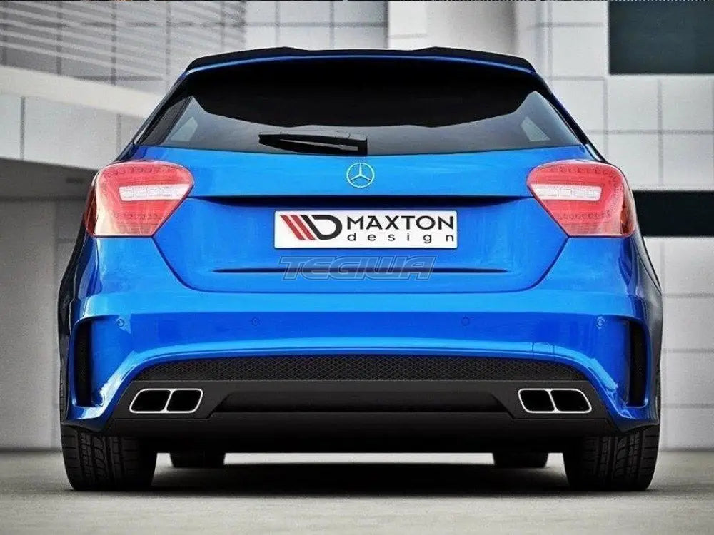 Maxton Design Spoiler CAP Mercedes A-class W176 2012 - 2015