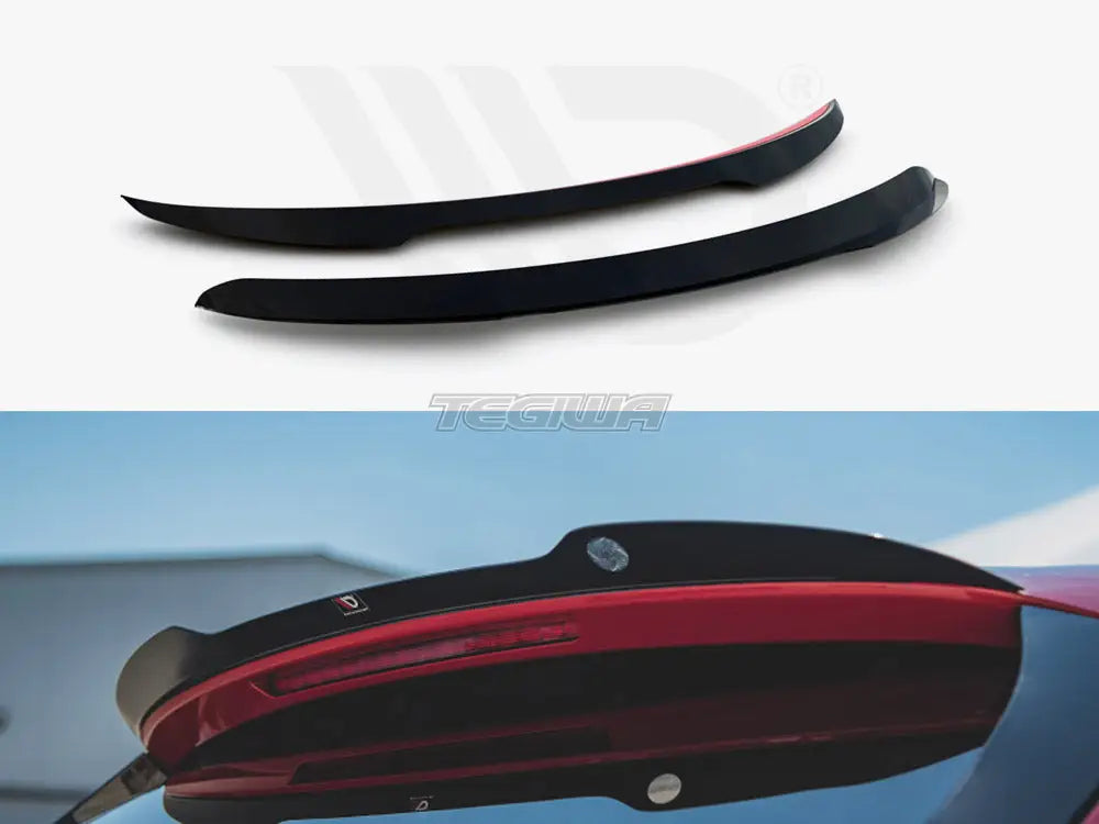 Maxton Design Spoiler CAP Mercedes-benz CLA Shooting Brake Amg-line X118 2019-