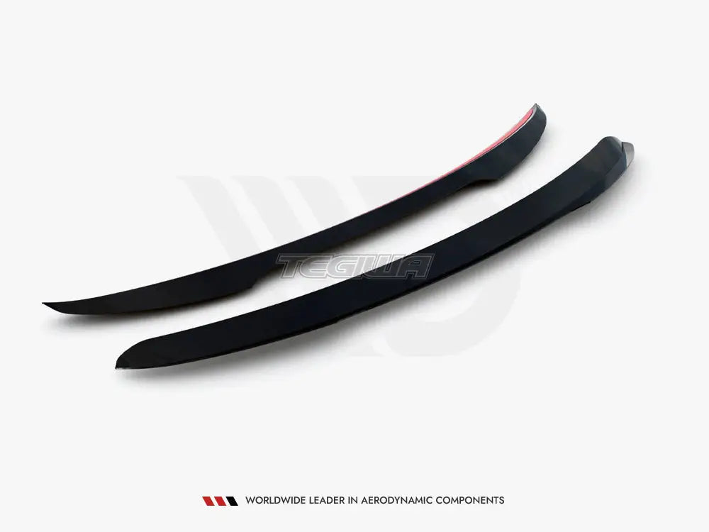 Maxton Design Spoiler CAP Mercedes-benz CLA Shooting Brake Amg-line X118 2019-