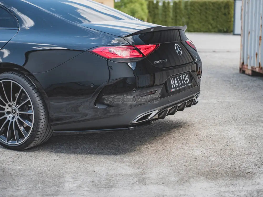 Maxton Design Spoiler CAP Mercedes-benz CLS AMG Line 53AMG C257 18-21