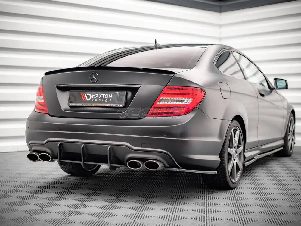 Maxton Design Spoiler CAP Mercedes C Sedan W204 C Coupe C204