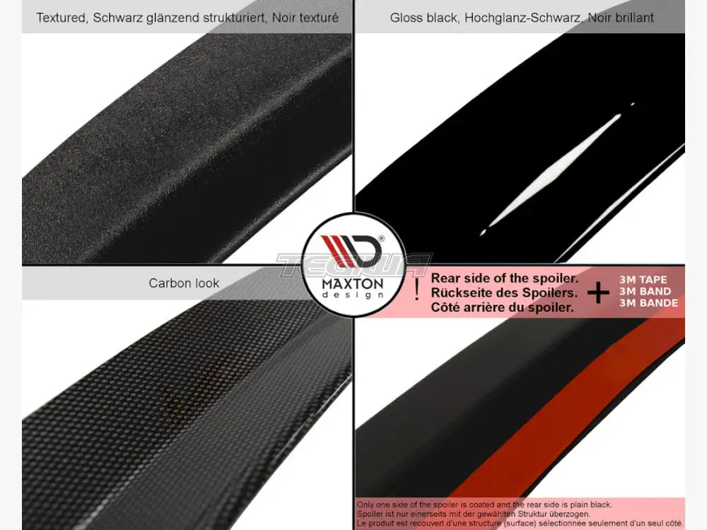 Maxton Design Spoiler CAP Mercedes CLA Coupe C118