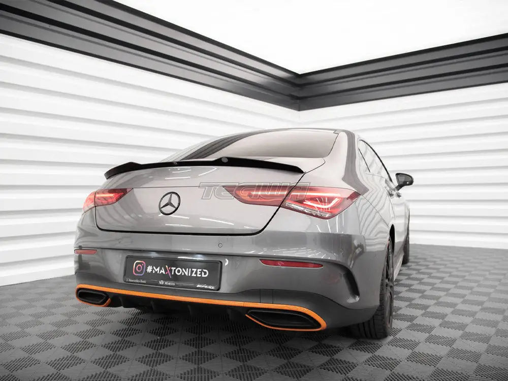 Maxton Design Spoiler CAP Mercedes CLA Coupe C118