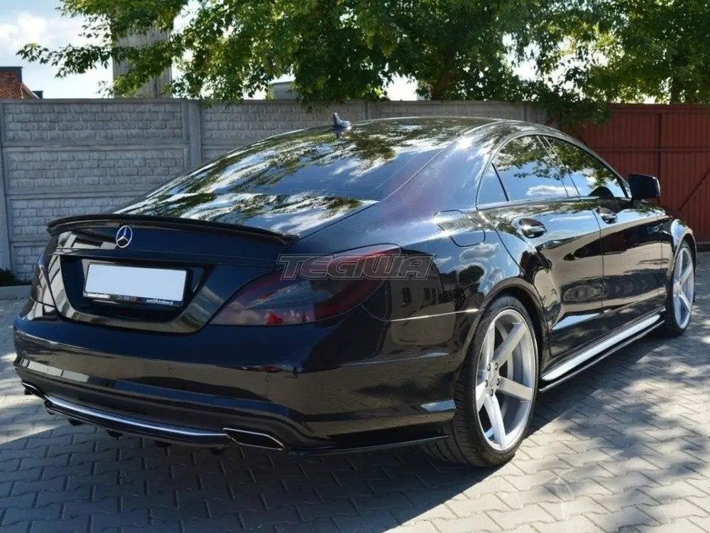 Maxton Design Spoiler CAP Mercedes CLS C218 Amg-line 11-14