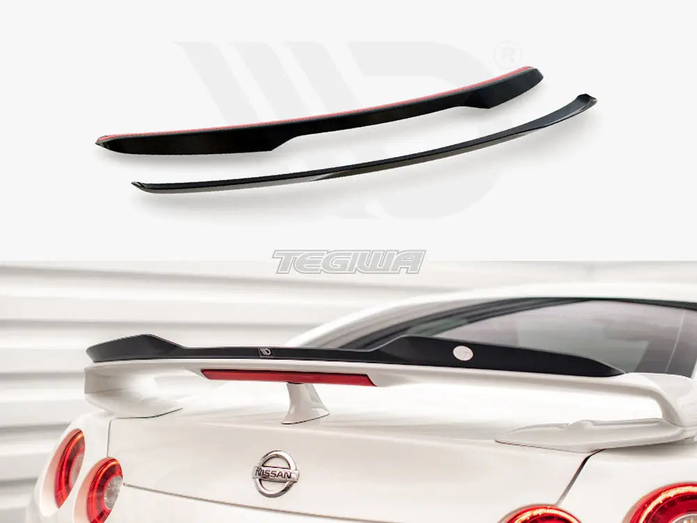 Maxton Design Spoiler CAP Nissan GTR R35 Facelift