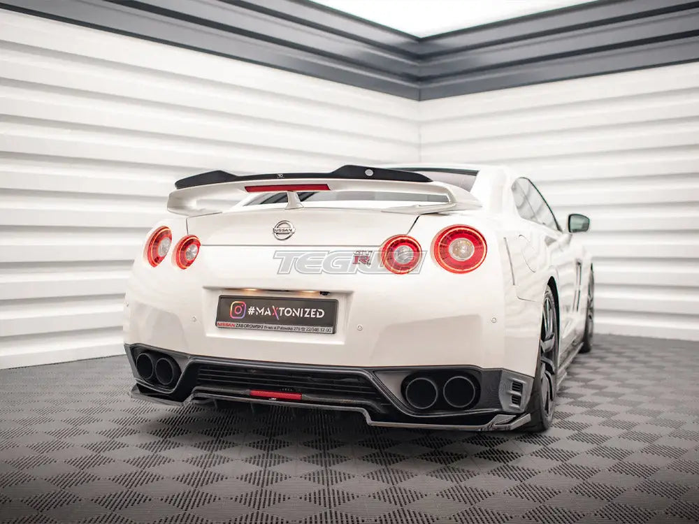 Maxton Design Spoiler CAP Nissan GTR R35 Facelift