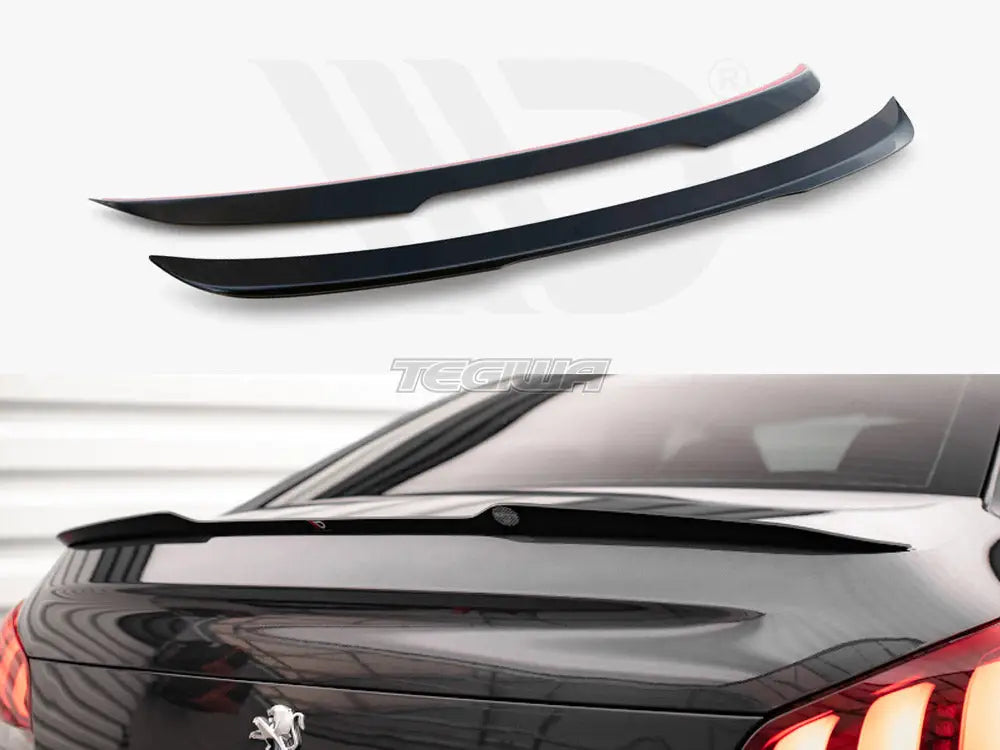 Maxton Design Spoiler CAP Peugeot 508 GT MK1 Facelift 14-18