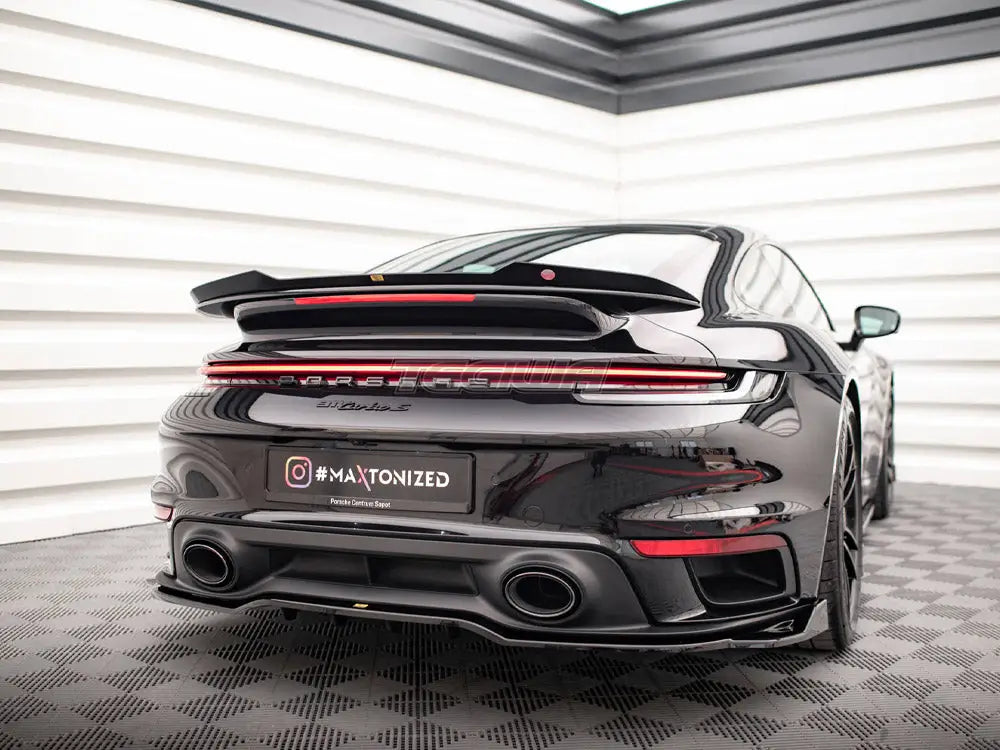 Maxton Design Spoiler CAP Porsche Porsche 911 Turbo S 992