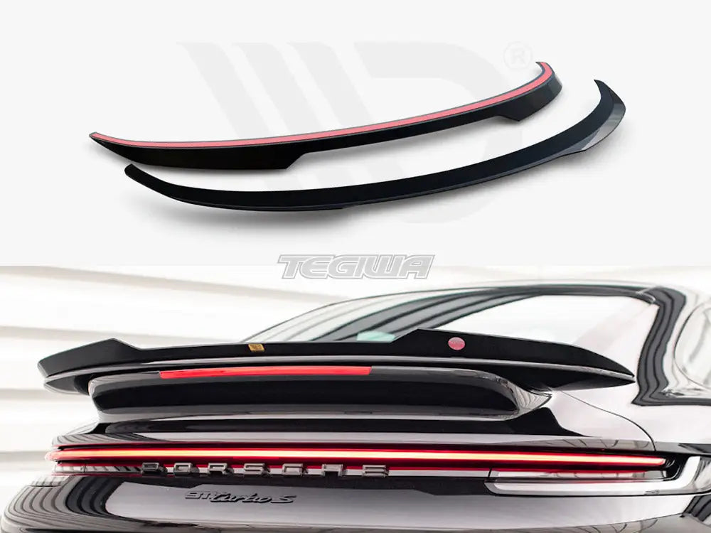 Maxton Design Spoiler CAP Porsche Porsche 911 Turbo S 992