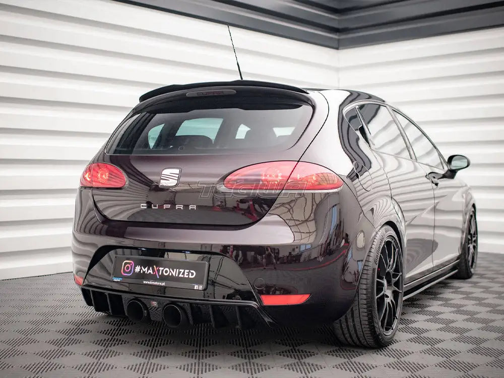 Maxton Design Spoiler CAP Seat Leon MK2 Cupra FR Facelift