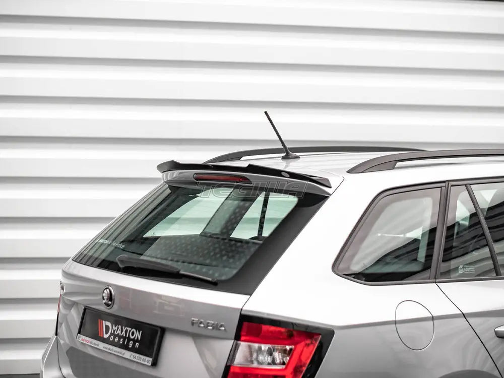 Maxton Design Spoiler CAP Skoda Fabia Combi MK3 14-19