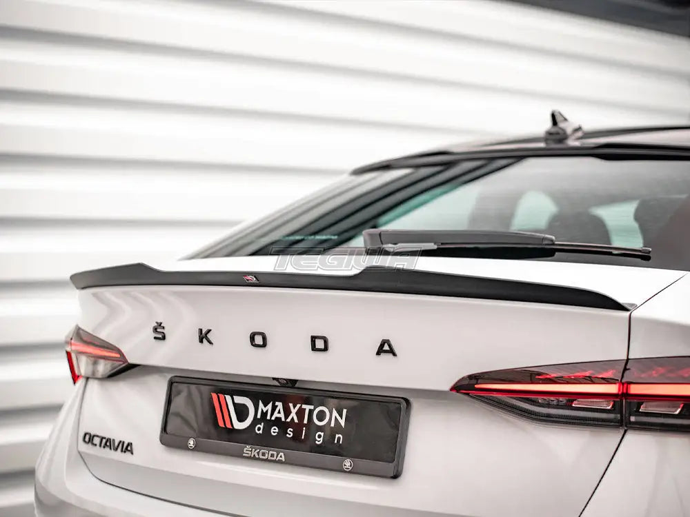 Maxton Design Spoiler CAP Skoda Octavia Liftback MK4 2019-