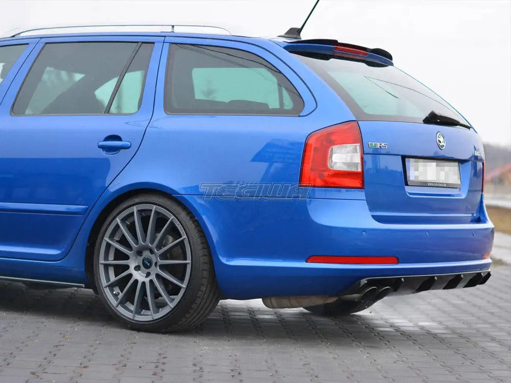 Maxton Design Spoiler CAP Skoda Octavia MK2 VRS Estate Facelift 09-13