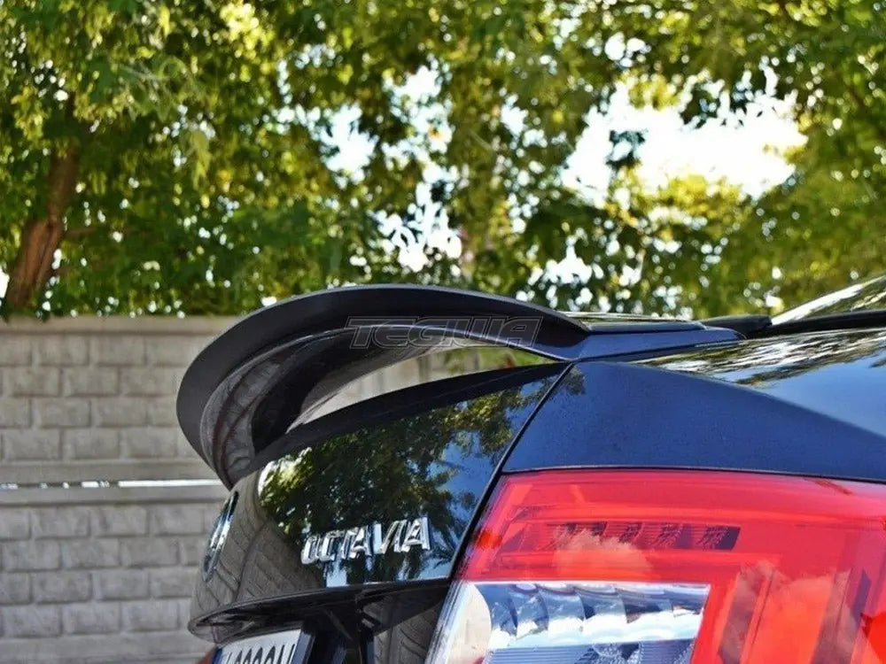 Maxton Design Spoiler CAP Skoda Octavia VRS MK3.5 Hatchback