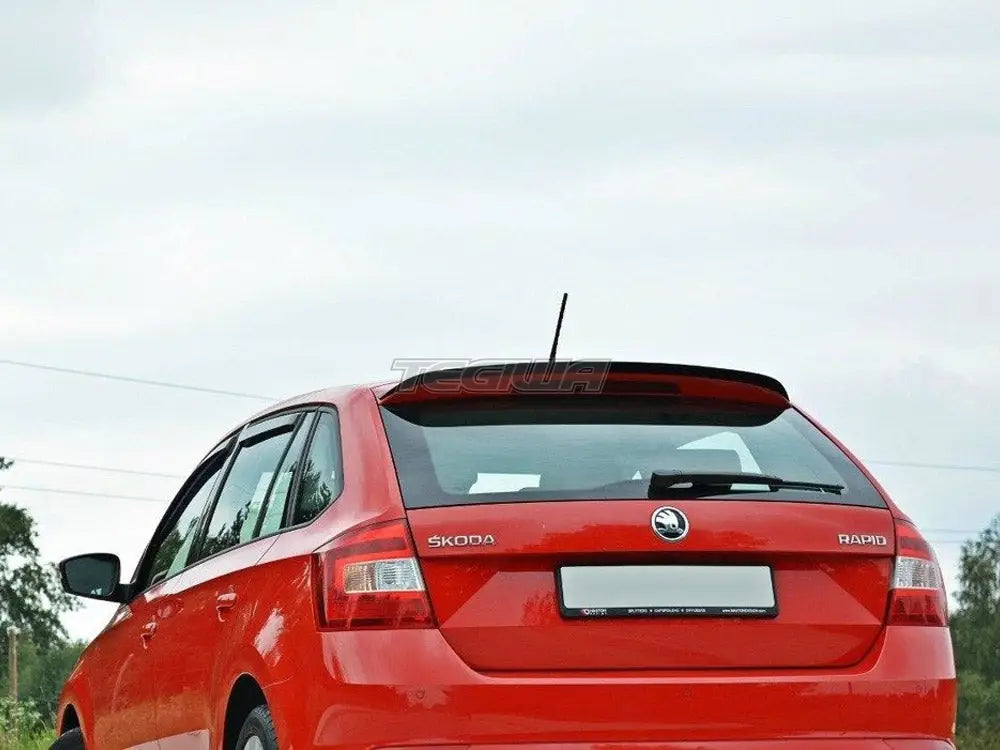 Maxton Design Spoiler CAP Skoda Rapid Spaceback