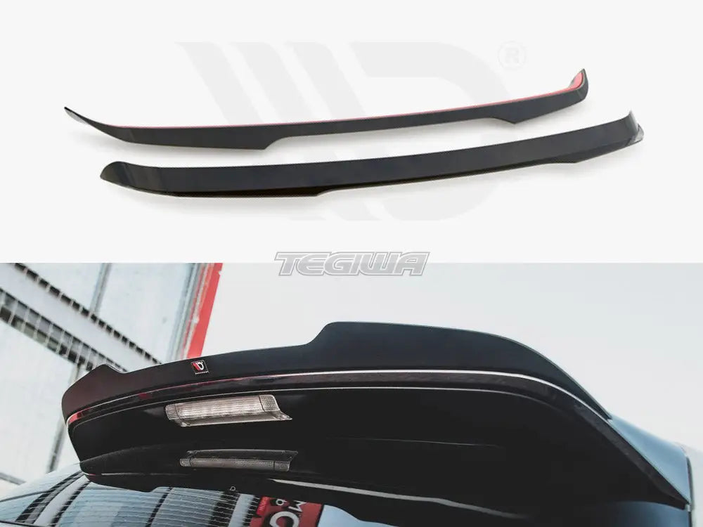 Maxton Design Spoiler CAP Toyota GR Yaris MK4 2020-