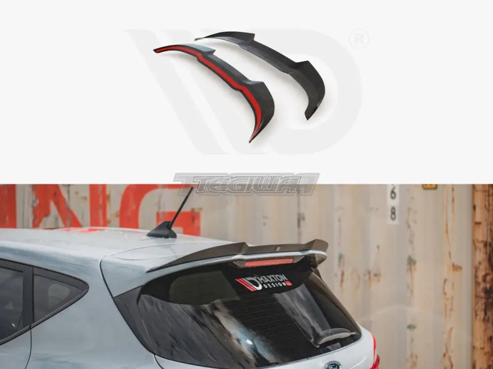 Maxton Design Spoiler CAP V.3 Ford Fiesta MK8 ST ST-Line