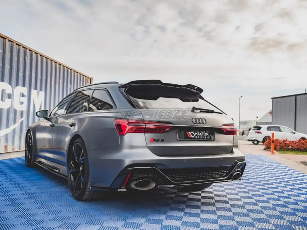 Maxton Design Spoiler CAP V2 Audi RS6 C8 2019-