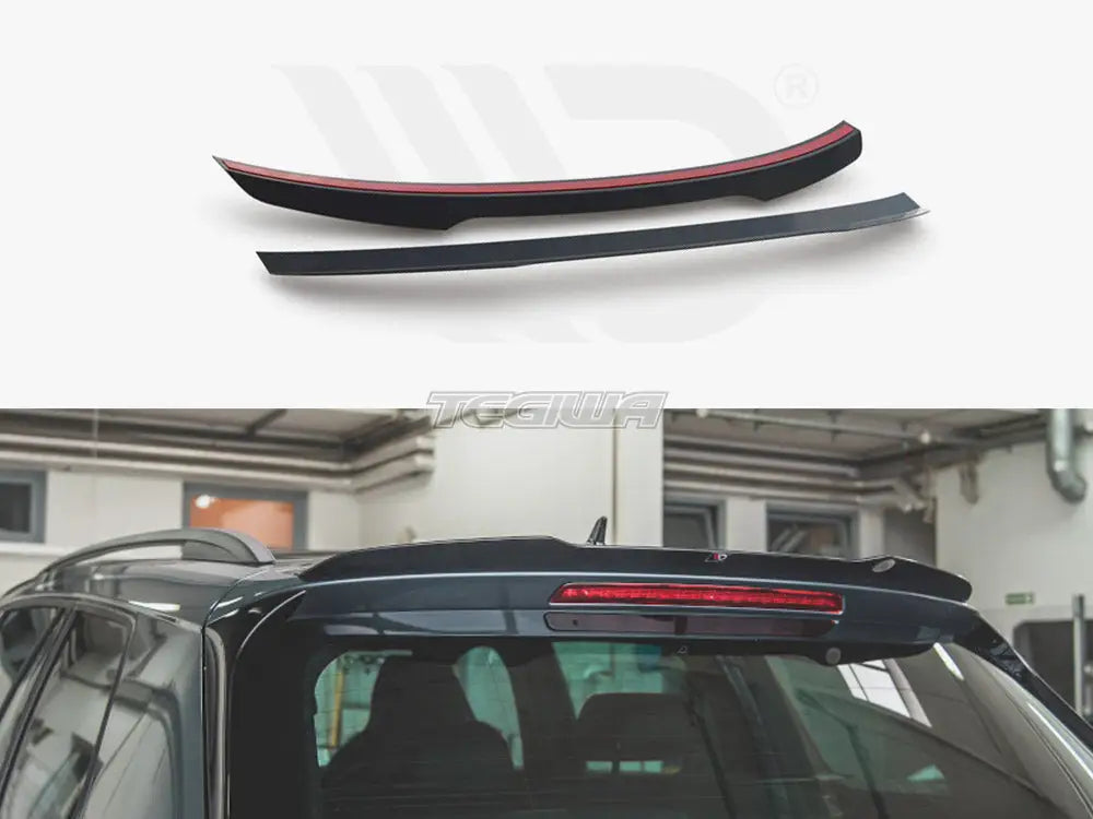 Maxton Design Spoiler CAP V2 Skoda Kodiaq MK1 Sportline VRS 2017-