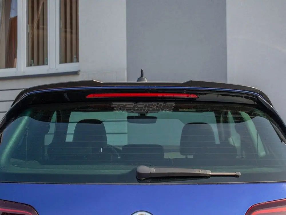 Maxton Design Spoiler CAP V2 Volkswagen Golf R gti 7.5 17-19