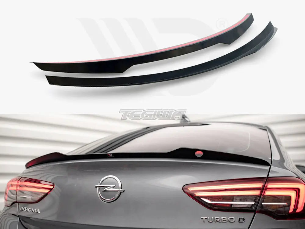 Maxton Design Spoiler CAP Vauxhall Insignia MK2 2017-