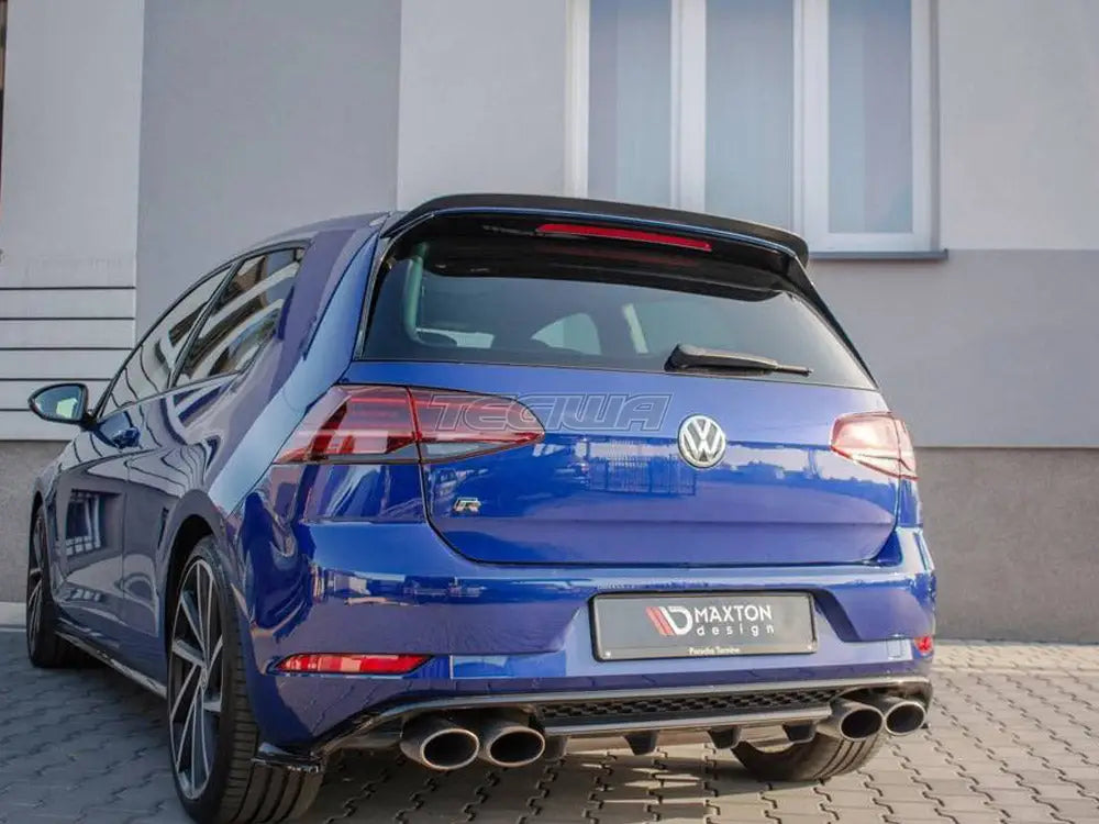 Maxton Design Spoiler CAP Volkswagen Golf GTI R MK7.5 01-19