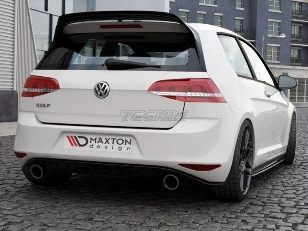 Maxton Design Spoiler CAP Volkswagen Golf MK7 GTI Clubsport 12-17