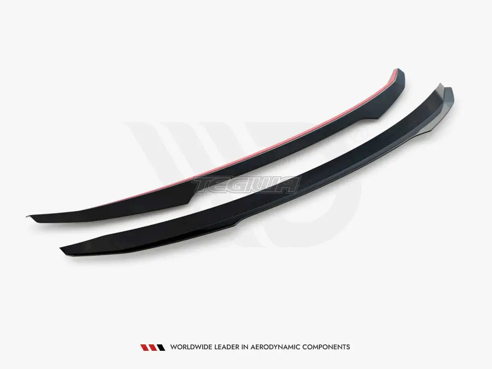 Maxton Design Spoiler CAP Volvo S60 R-design MK3 2018-