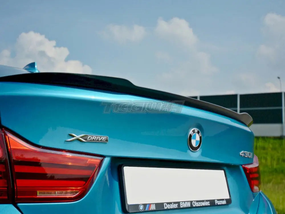 Maxton Design Spoiler Extension BMW 4-Series F36 GRAN Coupe 13-17