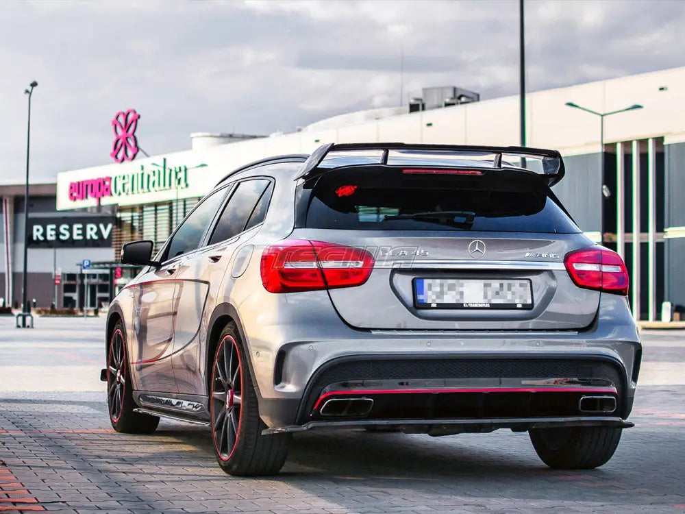 Maxton Design Spoiler Extension CAP Mercedes-benz GLA 45 AMG SUV X156 Pre-facelift 14-17