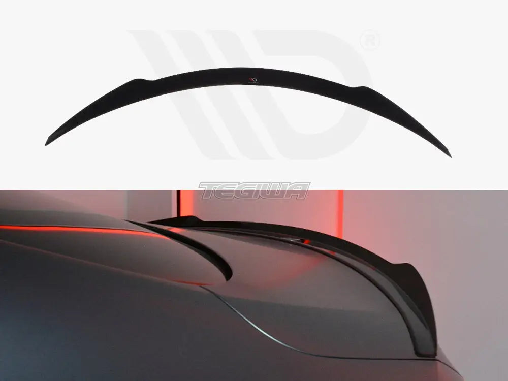 Maxton Design Spoiler Extension CAP Mercedes C-class W205 Coupe Amg-line 15-18