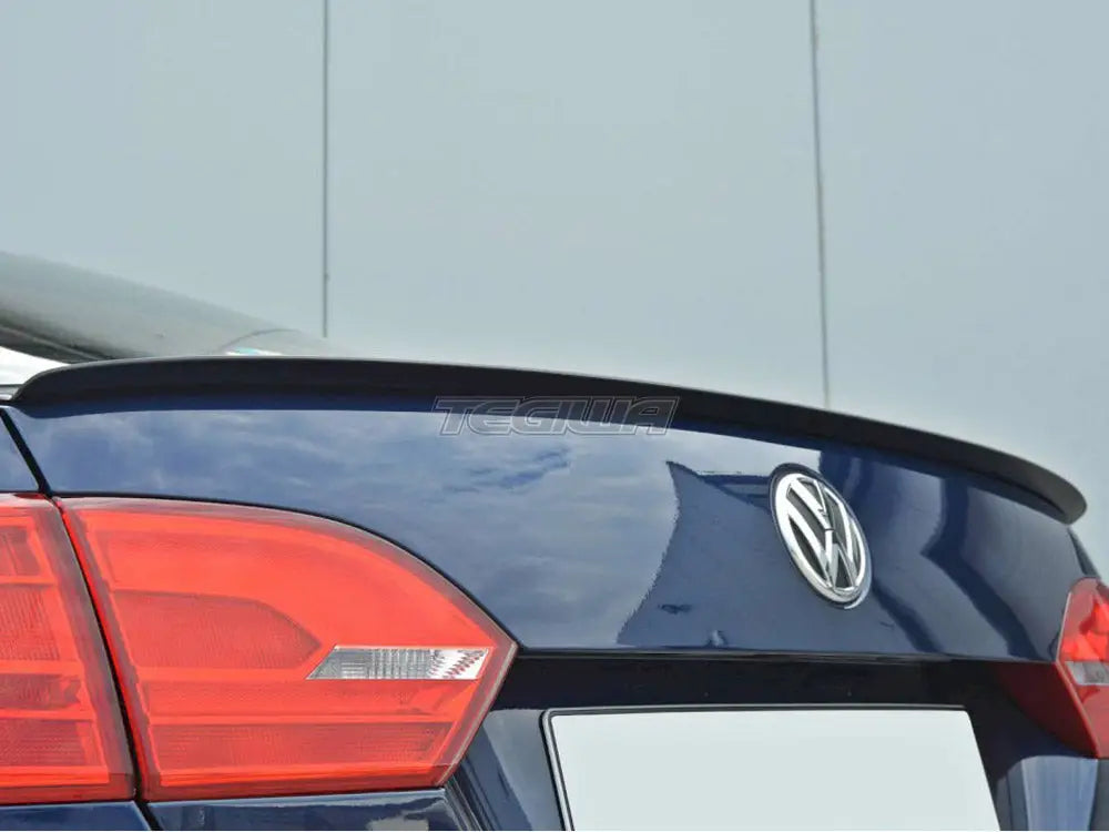 Maxton Design Spoiler Extension CAP Volkswagen Jetta MK6 Sedan Pre-facelift 11-14