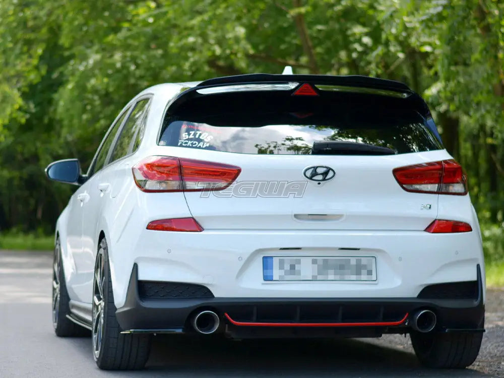 Maxton Design Spoiler Extension Hyundai I30 MK3 N 01-20