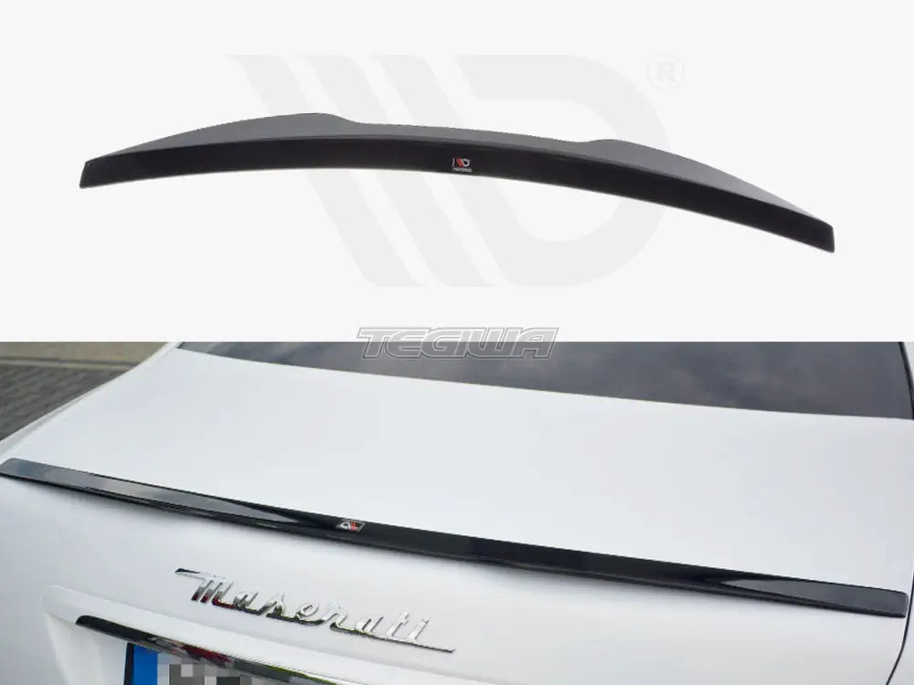 Maxton Design Spoiler Extension Maserati Quattroporte MK5 Facelift 09-12