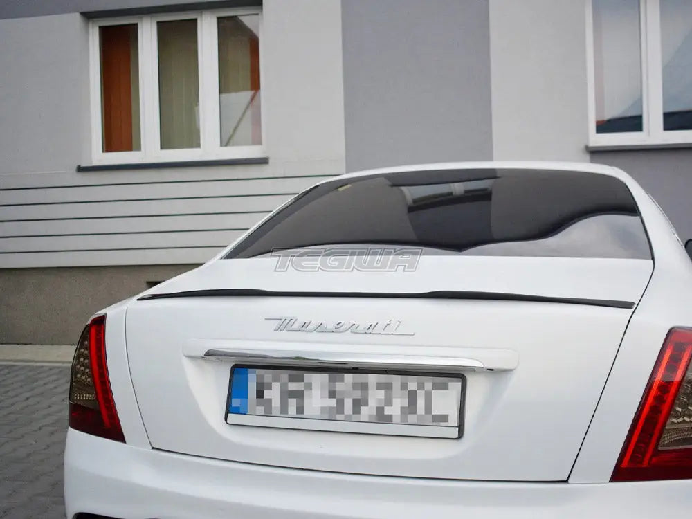 Maxton Design Spoiler Extension Maserati Quattroporte MK5 Facelift 09-12