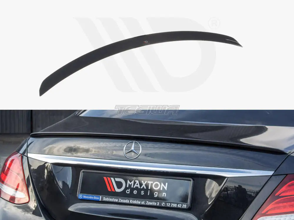 Maxton Design Spoiler Extension Mercedes-benz E-class W213 Amg-line 2017-