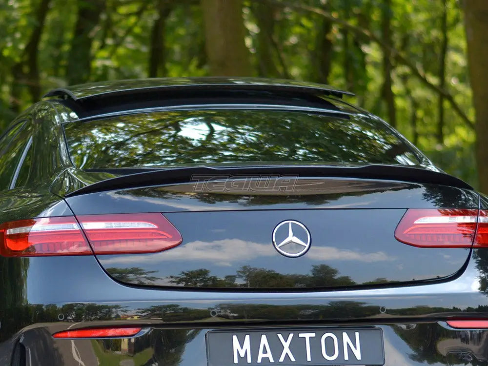 Maxton Design Spoiler Extension Mercedes-benz E-class W213 Coupe C238 AMG-LINE E43 AMG 2017-