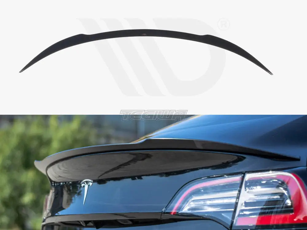 Maxton Design Spoiler Extension Tesla Model 3 2017-