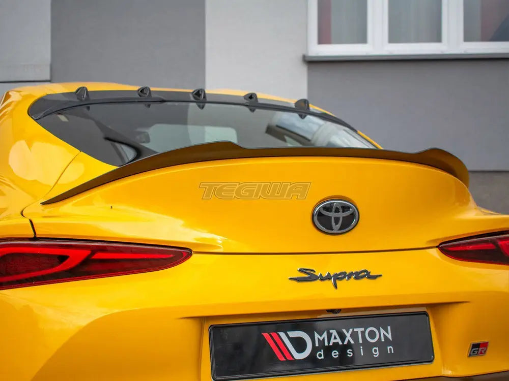 Maxton Design Spoiler Extension Toyota Supra MK5 2019-