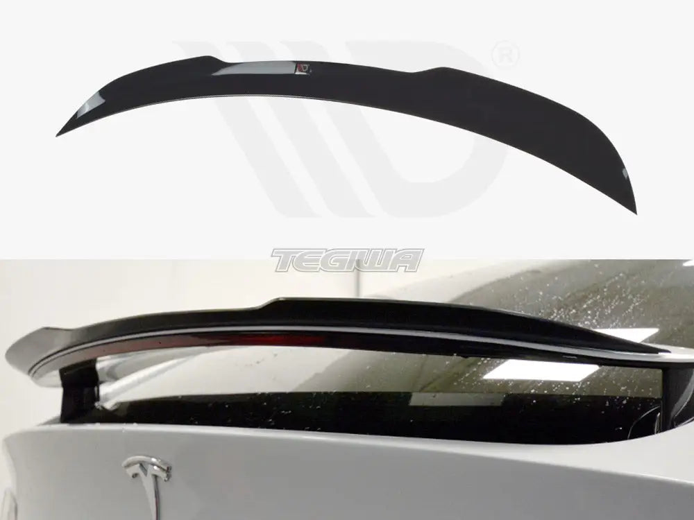 Maxton Design Spoiler Extension V1 Tesla Model X 2015-