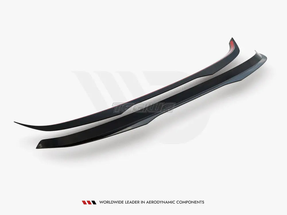 Maxton Design Spoiler Extension V2 Hyundai I30 N MK3 FL Hatchback 2017-