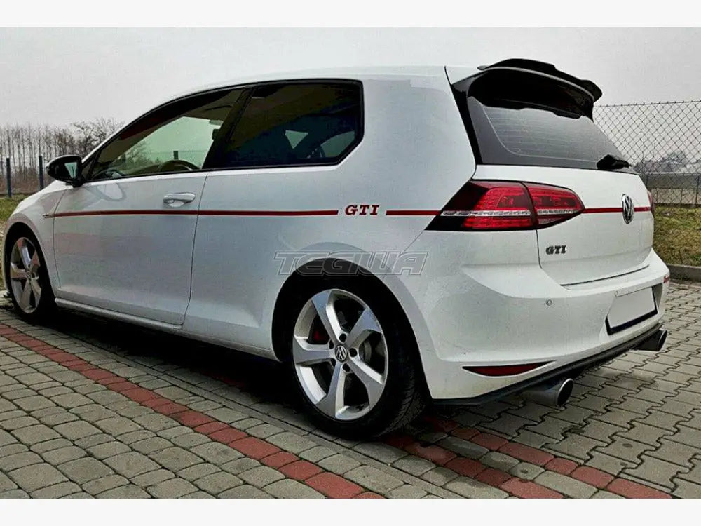 Maxton Design Spoiler Extension Volkswagen Golf MK7 GTI