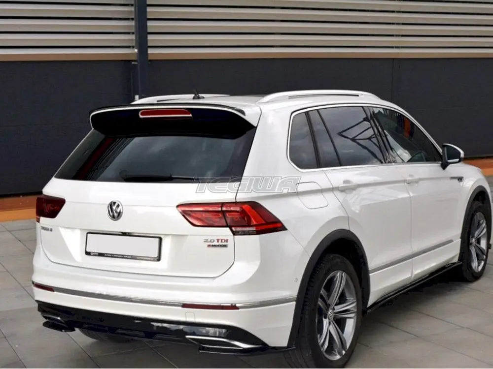 Maxton Design Spoiler Extension Volkswagen Tiguan MK 2 R-line 15-19