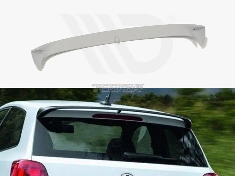 Maxton Design Spoiler Volkswagen Polo MK5 R WRC Style 09-14