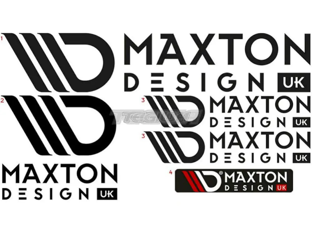 Maxton Design Sticker SET Black