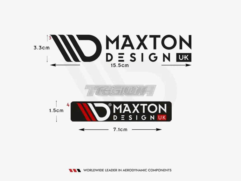 Maxton Design Sticker SET Black