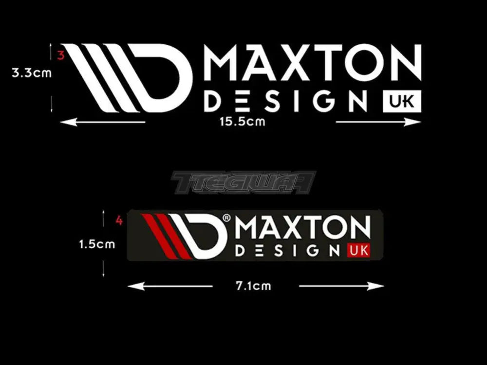 Maxton Design Sticker SET White