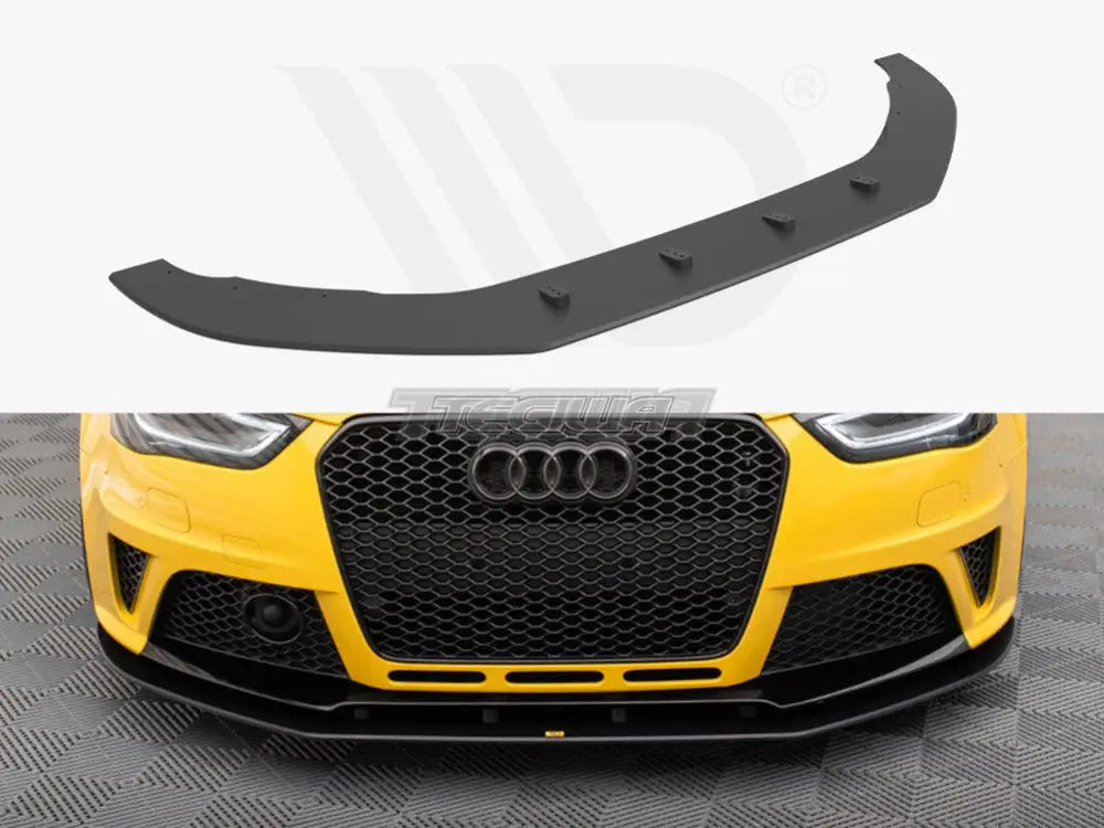 Maxton Design Street PRO Front Splitter Audi RS4 B8